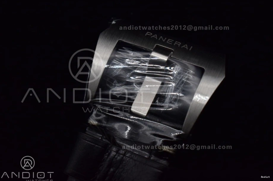  P.9010 Dial Black on PAM1312 1:1 Leather Black VSF Strap Edition Best 0210